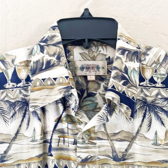 Campia Moda‎ Button Up Tropical Island Shirt - Picture 4 of 9